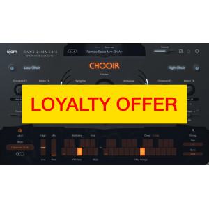 Ujam UJAM CHOOIR Loyalty Offer